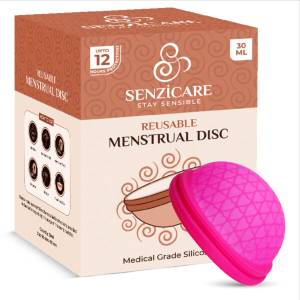 Senzicare Reusable Menstrual Disc for Women