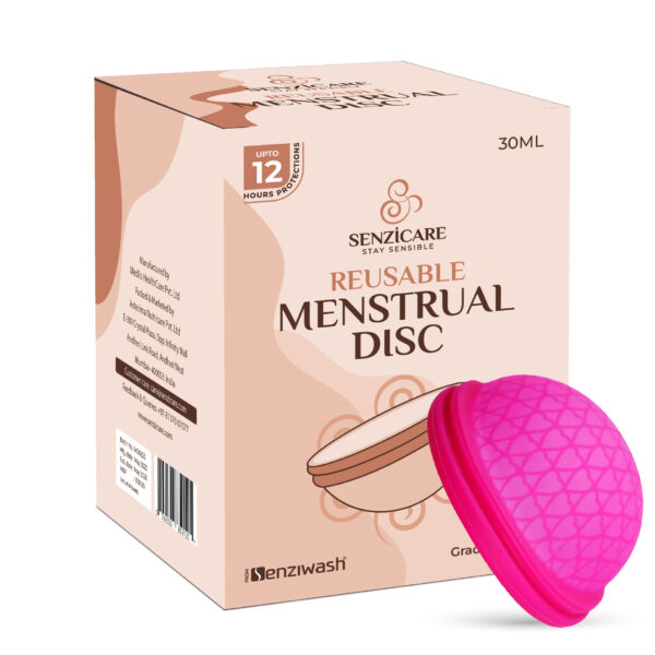 Senzicare Reusable Menstrual Disc for Women
