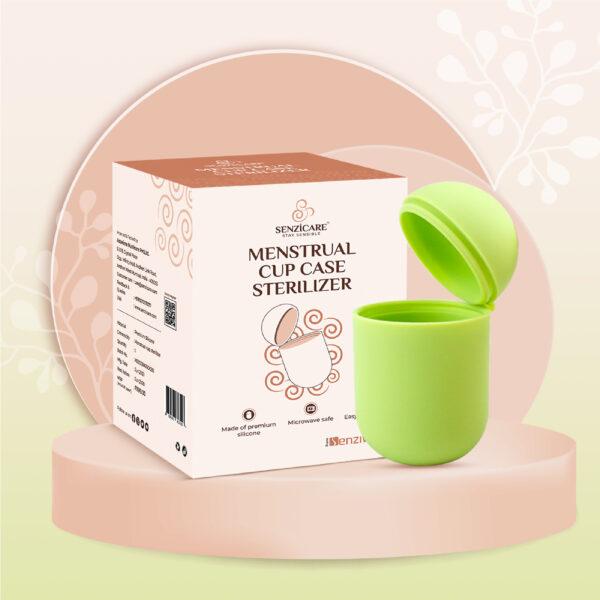 Senzicare Menstrual Cup Sterilizer & Case – Green
