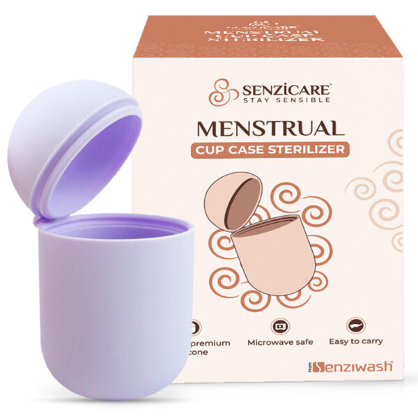 Senzicare Menstrual Cup Sterilizer Case – Lavender