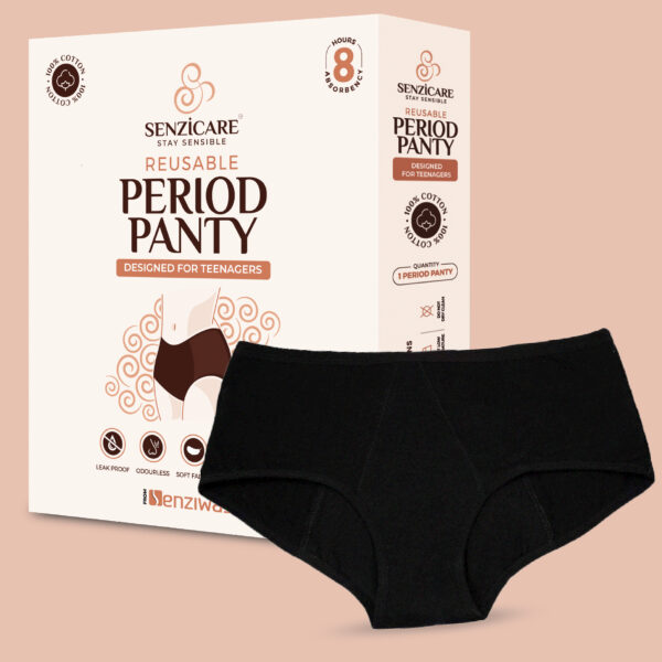 Senzicare Reusable Leak Proof Menstrual Period Panty For Women
