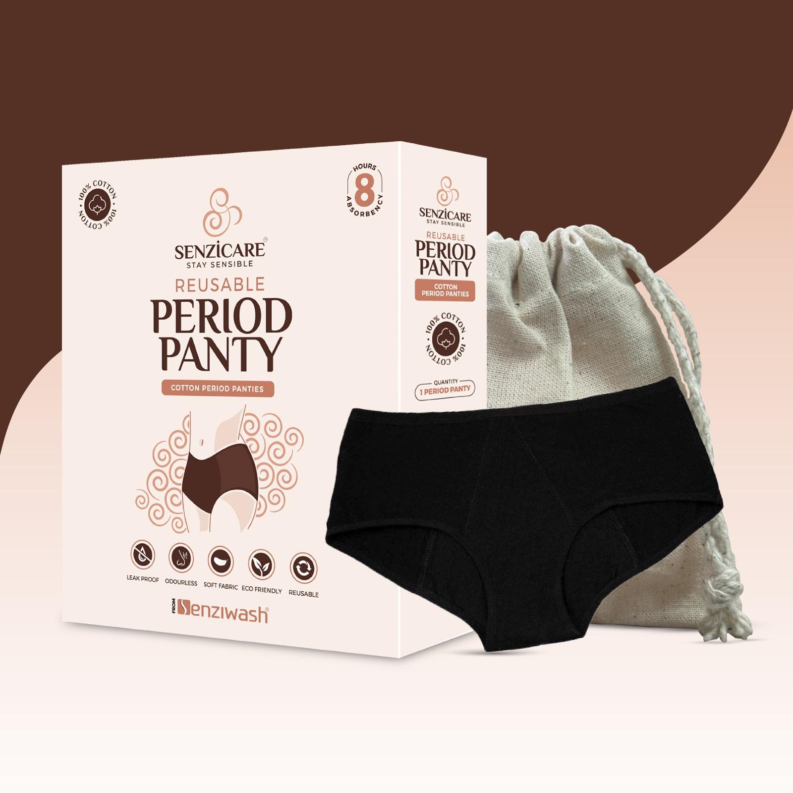 Womens Period Pants Underwear Eco Friendly Leak Proof Menstrual Briefs