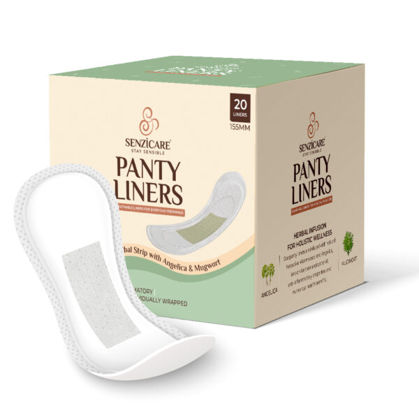 Senzicare Herbal Panty Liner Pack of 60