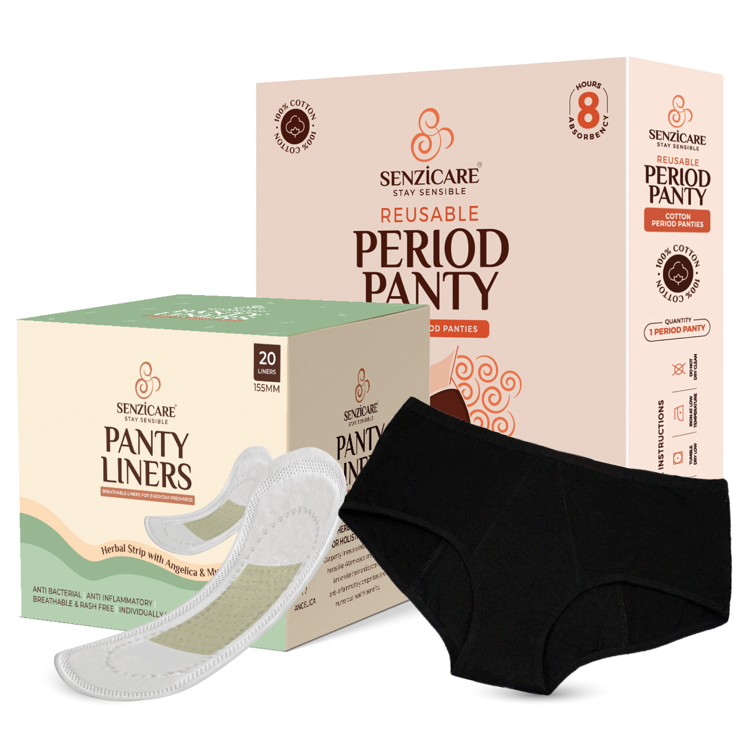 Senzicare Reusable Leak-Proof Period Panty For Women