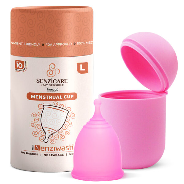 Sterilizer Case With Reusable Menstrual Cup by Senzicare