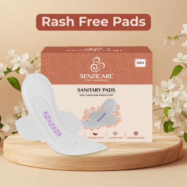 Senzicare Graphene Anion Ultra Thin Breathable Sanitary Napkins