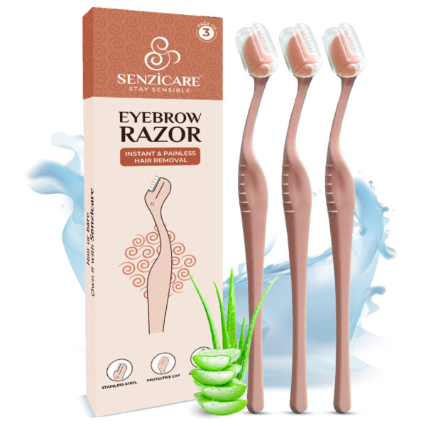 Senzicare Eyebrow Razor | 3 units by Senzicare