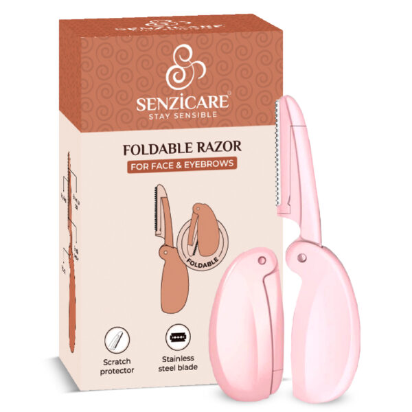 Senzicare Foldable Eyebrow & Facial Razor