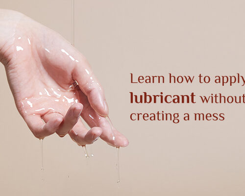 Learn how to apply lubricant without creating a mess.