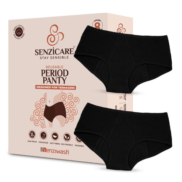 Teens Period Panty : Buy one get one Free, 2 Teens Period panty by Senzicare